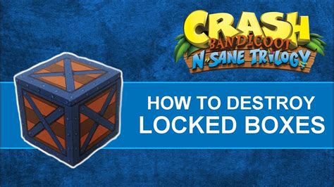 break metal boxes crash bandicoot ps4|Crash Bandicoot how to break metal.